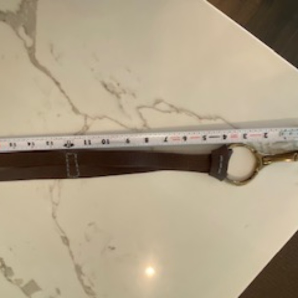 49 Square Miles Leather belt brown large
